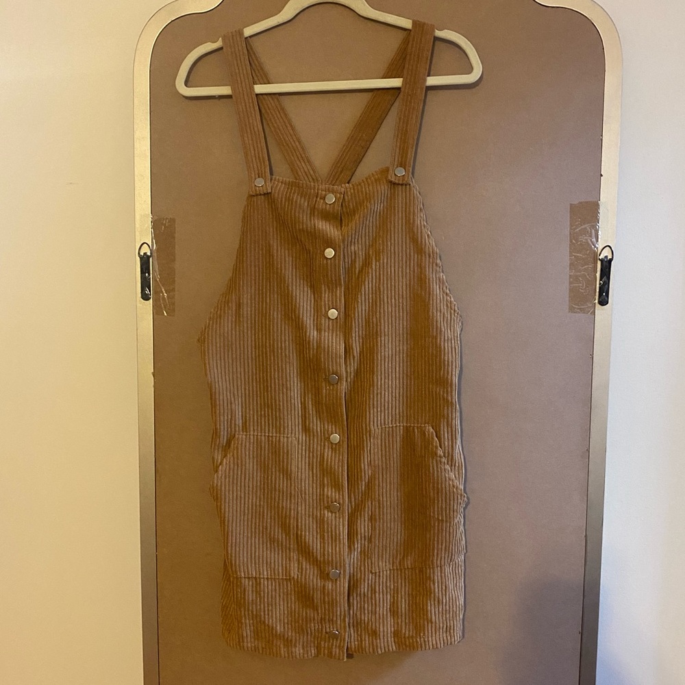 HYFVE Corduroy Button Up Dress - L